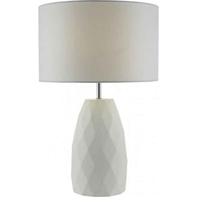 White Diamond Table Lamp - The Nancy Smillie Shop - Art, Jewellery & Designer Gifts Glasgow