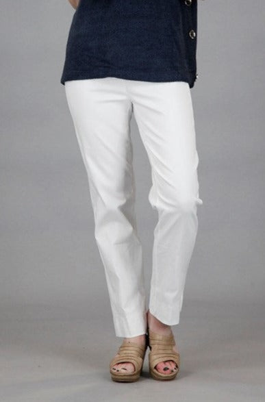 White Plain Trousers - The Nancy Smillie Shop - Art, Jewellery & Designer Gifts Glasgow