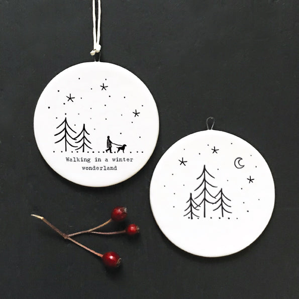 Winter Wonder Bauble - The Nancy Smillie Shop - Art, Jewellery & Designer Gifts Glasgow