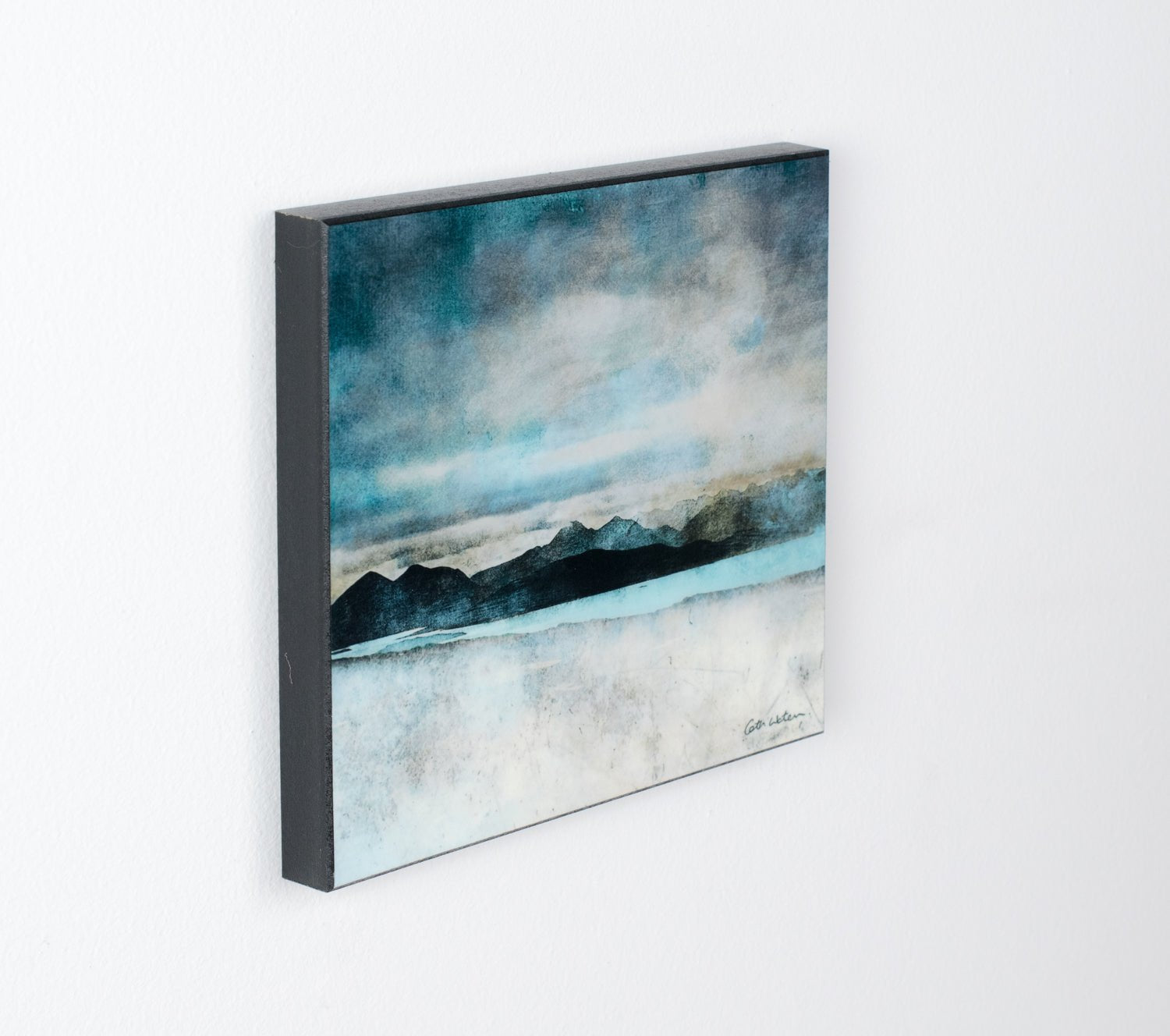 Wood Block Print Skye (Bealach) - The Nancy Smillie Shop - Art, Jewellery & Designer Gifts Glasgow