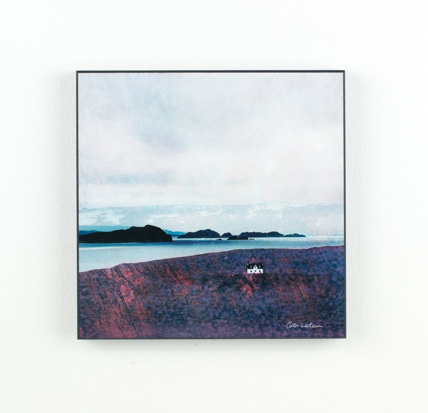 Wood Block Print Summer Isles - The Nancy Smillie Shop - Art, Jewellery & Designer Gifts Glasgow
