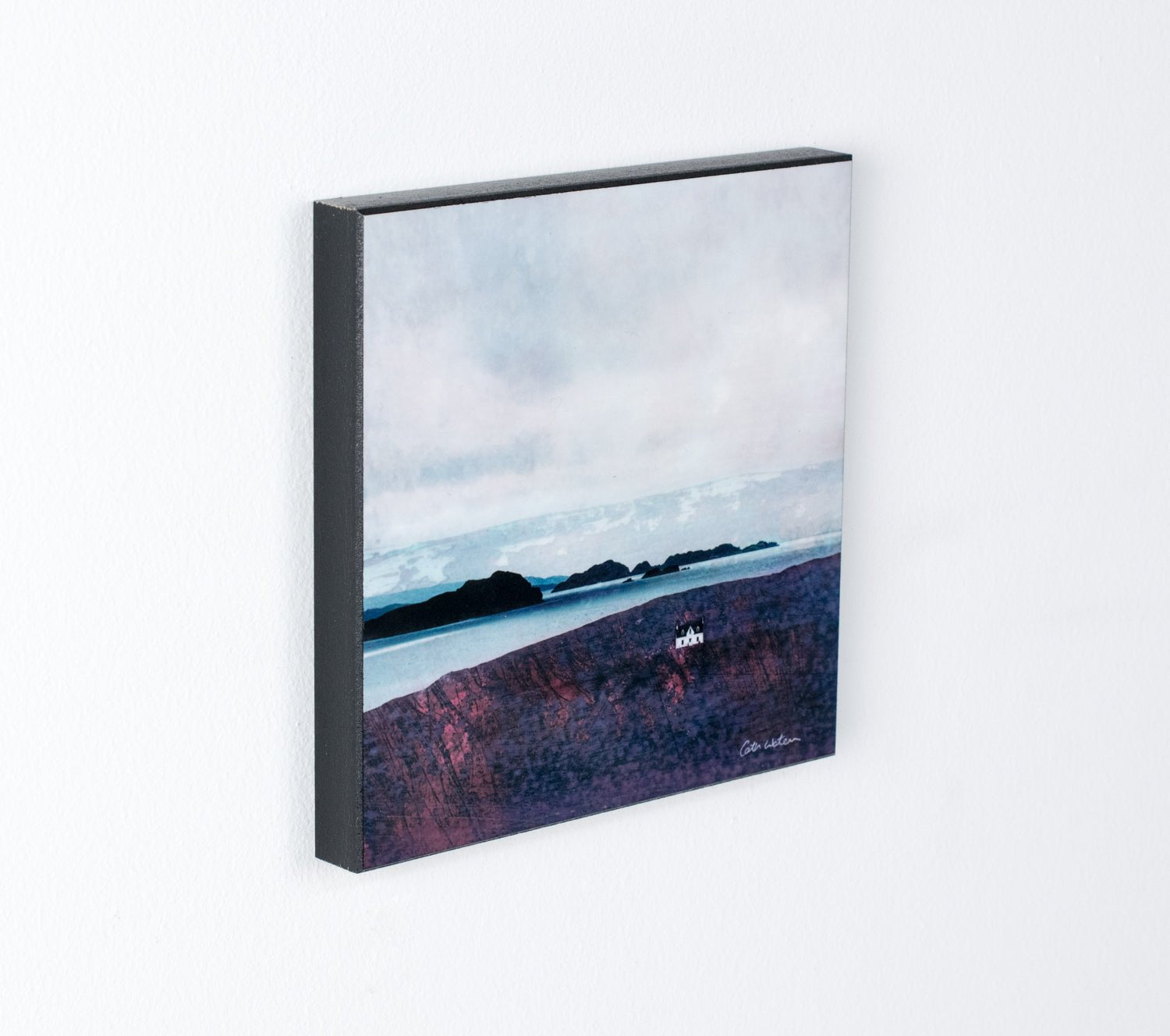 Wood Block Print Summer Isles - The Nancy Smillie Shop - Art, Jewellery & Designer Gifts Glasgow