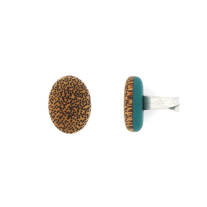 Wooden Dots Ring - The Nancy Smillie Shop - Art, Jewellery & Designer Gifts Glasgow