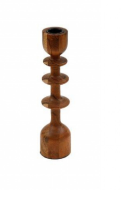 wooden taper candle holder small - All House & Home - Scotland