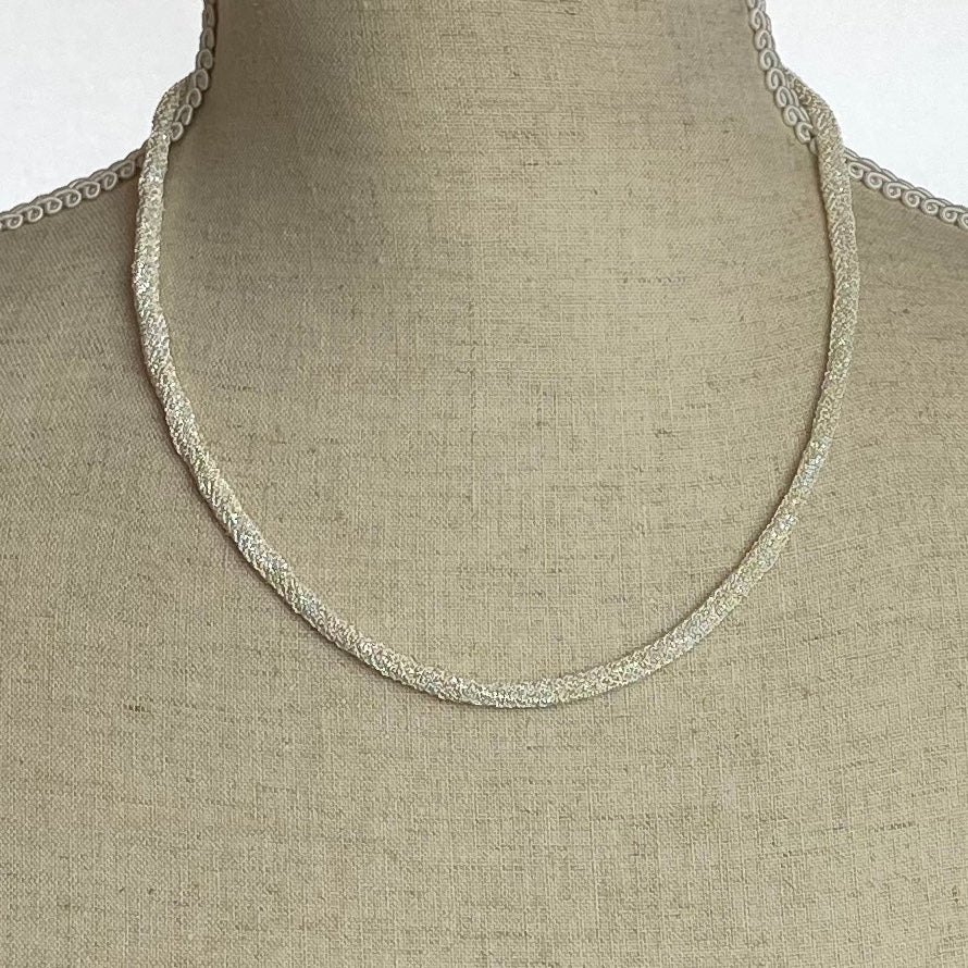 Woven Silver Chain - Jewellery - Scotland