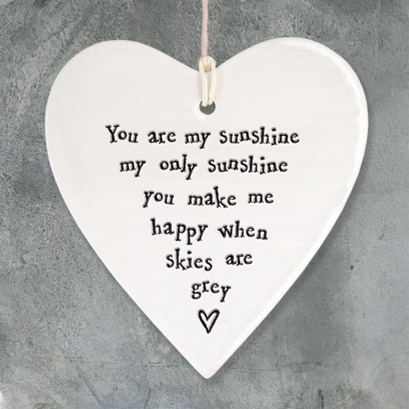 You Are My Sunshine.. Heart - The Nancy Smillie Shop - Art, Jewellery & Designer Gifts Glasgow