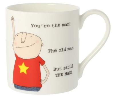 You're The Man Mug - The Nancy Smillie Shop - Art, Jewellery & Designer Gifts Glasgow